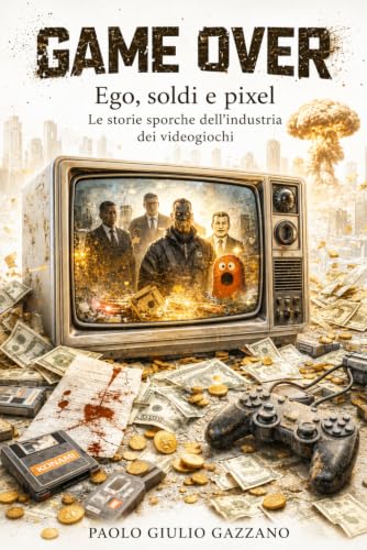 Copertina di Game Over: Ego, soldi e pixel. Le storie sporche dell’industria dei videogiochi